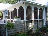 Arched Screened Porch